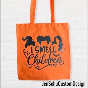 2 Halloween Custom Totes- Perfect For Trick or Treating